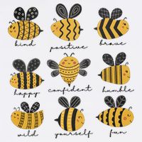 Bee Positivity Bee Lover Beekeeper Bee Happy Adult Drive Performance Visor