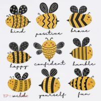 Bee Positivity Bee Lover Beekeeper Bee Happy Premium T-Shirt