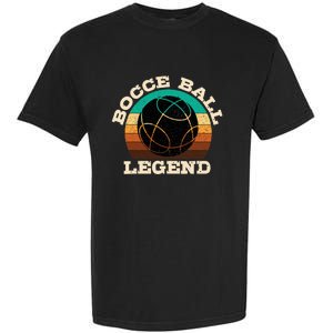 Bocce Player Boccie Fan Game Ball Sport Team Bocci Lover Garment-Dyed Heavyweight T-Shirt