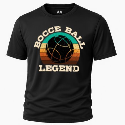 Bocce Player Boccie Fan Game Ball Sport Team Bocci Lover Performance Shirt