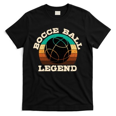 Bocce Player Boccie Fan Game Ball Sport Team Bocci Lover T-Shirt