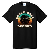 Bocce Player Boccie Fan Game Ball Sport Team Bocci Lover Tall T-Shirt