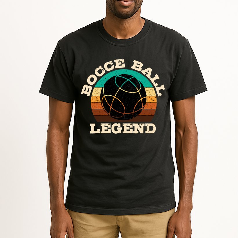 Bocce Player Boccie Fan Game Ball Sport Team Bocci Lover Tall T-Shirt