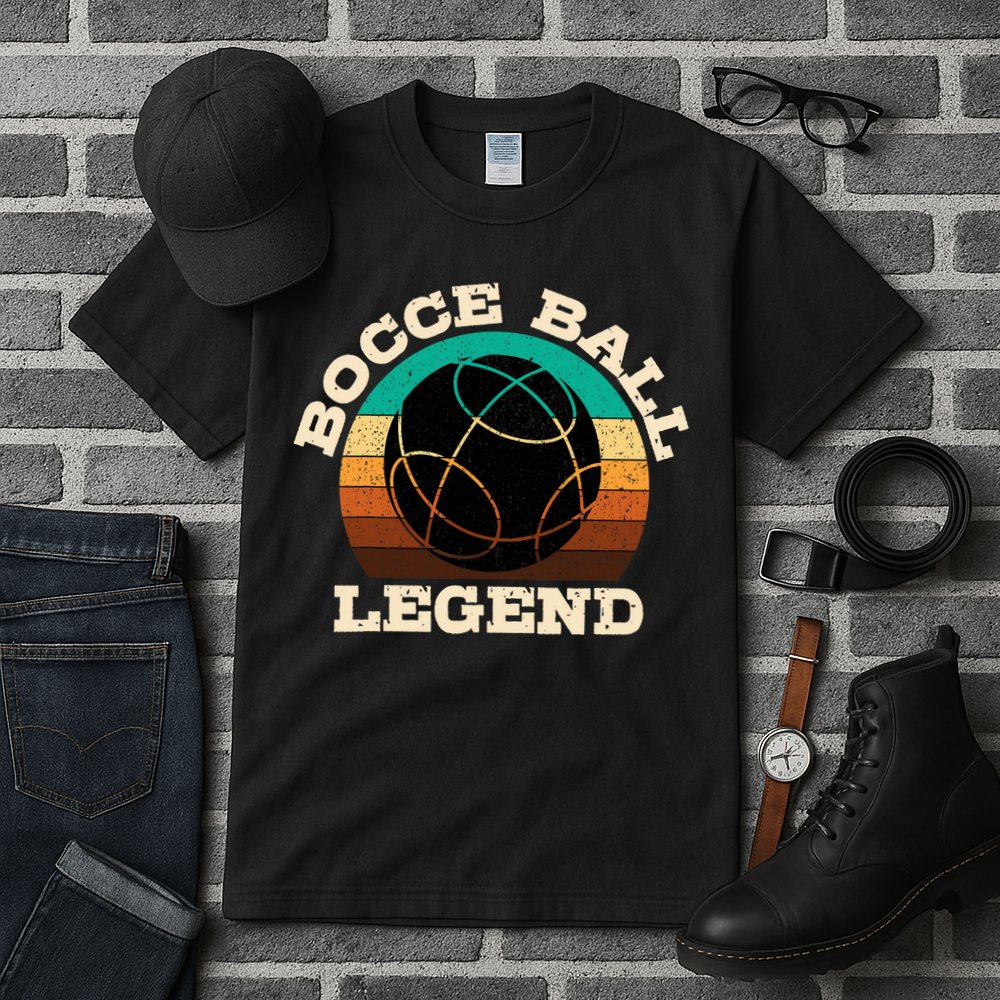 Bocce Player Boccie Fan Game Ball Sport Team Bocci Lover Tall T-Shirt