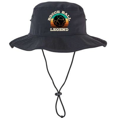 Bocce Player Boccie Fan Game Ball Sport Team Bocci Lover Bucket Hat