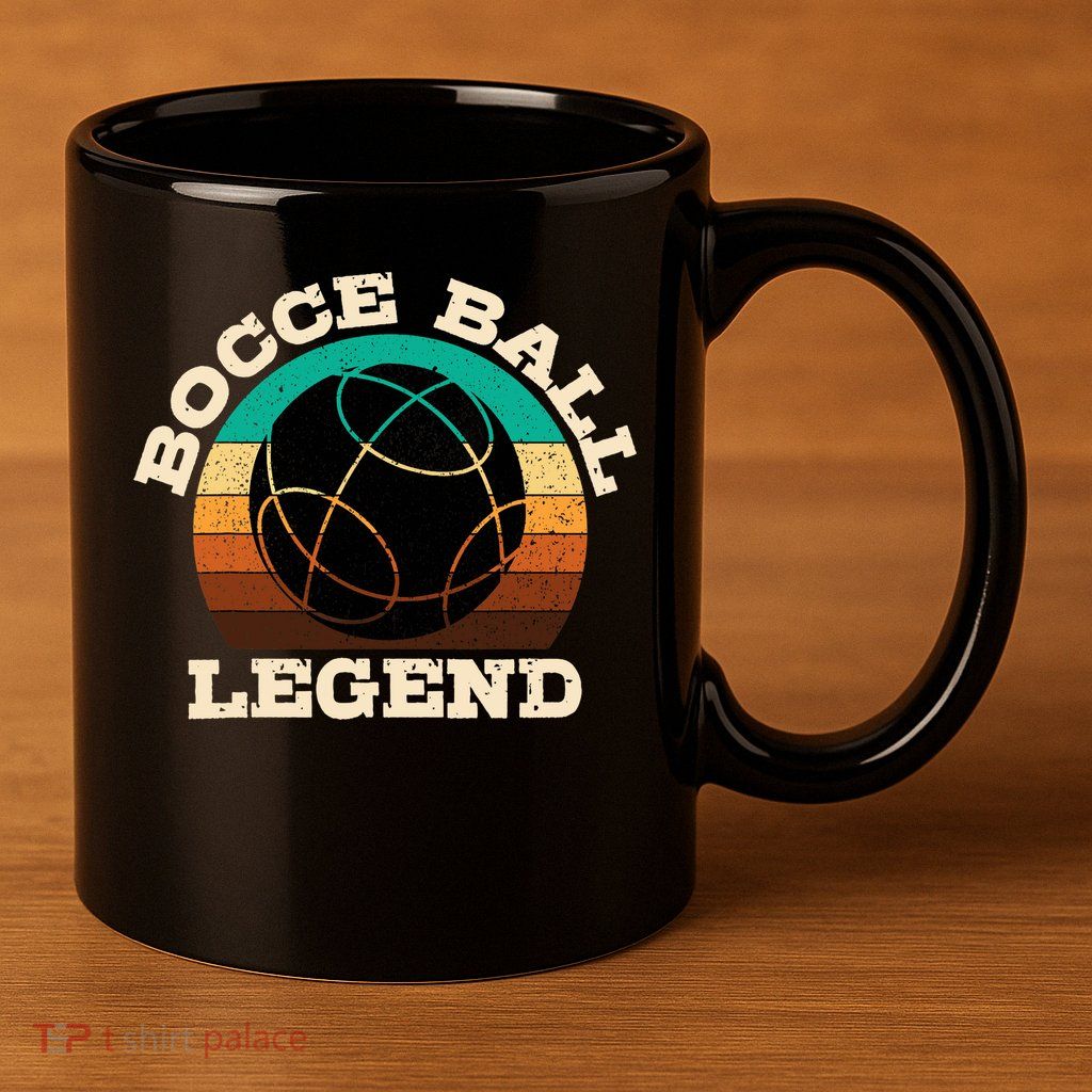 Bocce Player Boccie Fan Game Ball Sport Team Bocci Lover 11oz C Handle Ceramic Mug