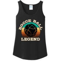 Bocce Player Boccie Fan Game Ball Sport Team Bocci Lover Ladies Essential Tank