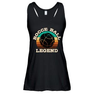 Bocce Player Boccie Fan Game Ball Sport Team Bocci Lover Ladies Essential Flowy Tank