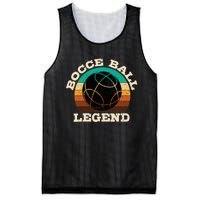 Bocce Player Boccie Fan Game Ball Sport Team Bocci Lover Mesh Reversible Basketball Jersey Tank