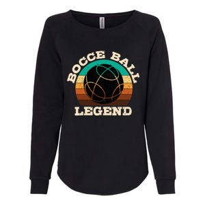 Bocce Player Boccie Fan Game Ball Sport Team Bocci Lover Womens California Wash Sweatshirt