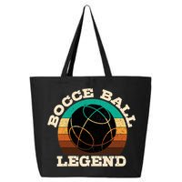 Bocce Player Boccie Fan Game Ball Sport Team Bocci Lover 25L Jumbo Tote