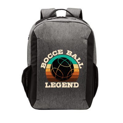Bocce Player Boccie Fan Game Ball Sport Team Bocci Lover Vector Backpack