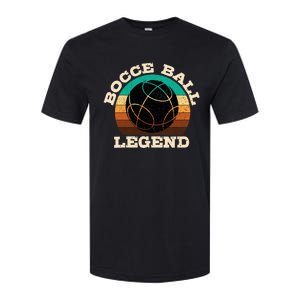 Bocce Player Boccie Fan Game Ball Sport Team Bocci Lover Softstyle CVC T-Shirt