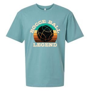 Bocce Player Boccie Fan Game Ball Sport Team Bocci Lover Sueded Cloud Jersey T-Shirt