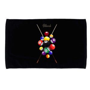 Billiard Pool Billiards Gift Microfiber Hand Towel