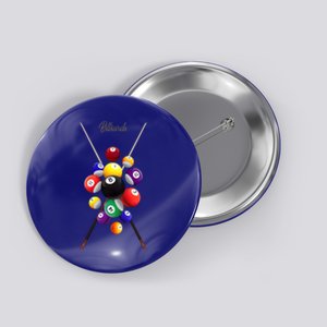 Billiard Pool Billiards Gift Button