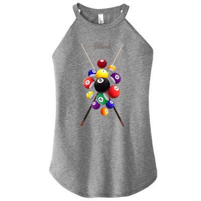 Billiard Pool Billiards Gift Women's Perfect Tri Rocker Tank