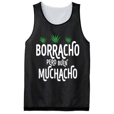 Borracho Pero Buen Muchacho Mesh Reversible Basketball Jersey Tank