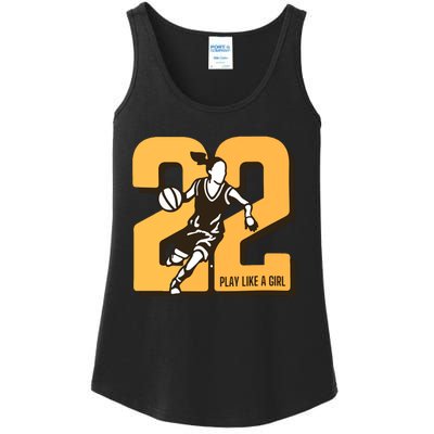 Basketball Player Ladies Essential Tank