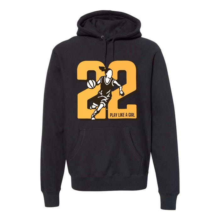 Basketball Player Premium Hoodie