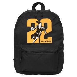 Basketball Player 16 in Basic Backpack