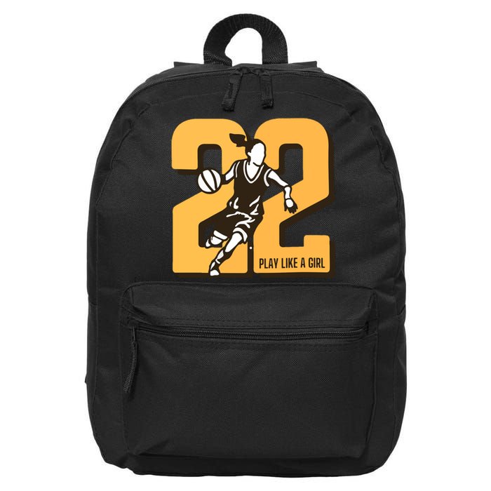 Basketball Player 16 in Basic Backpack