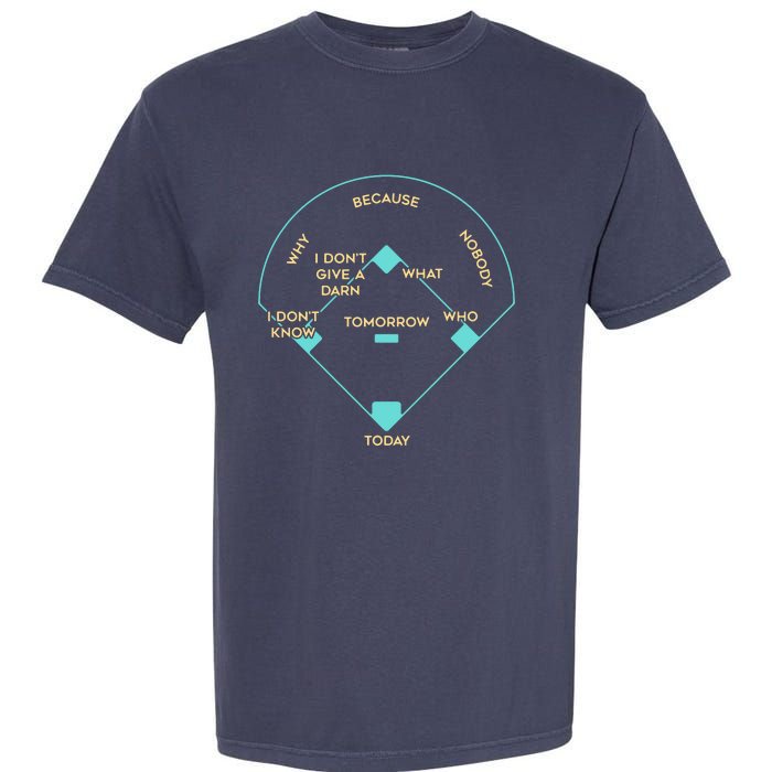 Baseball Positions Garment-Dyed Heavyweight T-Shirt