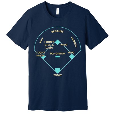 Baseball Positions Premium T-Shirt