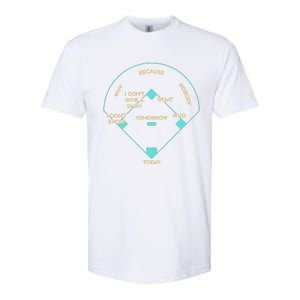 Baseball Positions Softstyle CVC T-Shirt