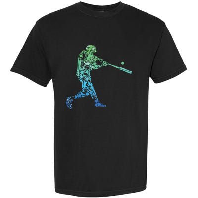 Baseball Player Batter Garment-Dyed Heavyweight T-Shirt