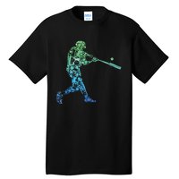 Baseball Player Batter Tall T-Shirt