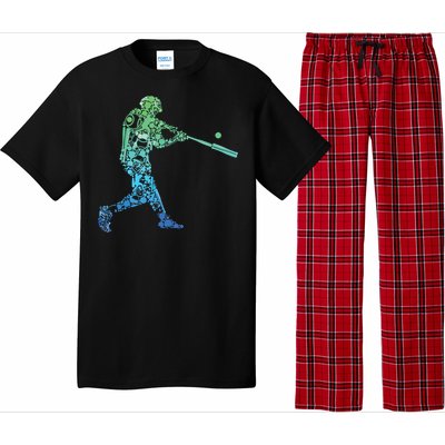 Baseball Player Batter Pajama Set