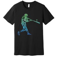 Baseball Player Batter Premium T-Shirt