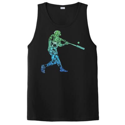 Baseball Player Batter PosiCharge Competitor Tank