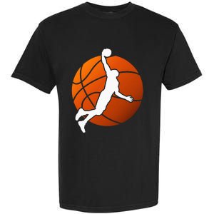 Basketball Player Basketballer Sports Graphic Garment-Dyed Heavyweight T-Shirt