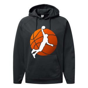 Basketball Player Basketballer Sports Graphic Performance Fleece Hoodie