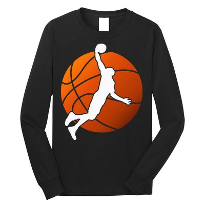 Basketball Player Basketballer Sports Graphic Long Sleeve Shirt