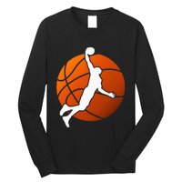 Basketball Player Basketballer Sports Graphic Long Sleeve Shirt