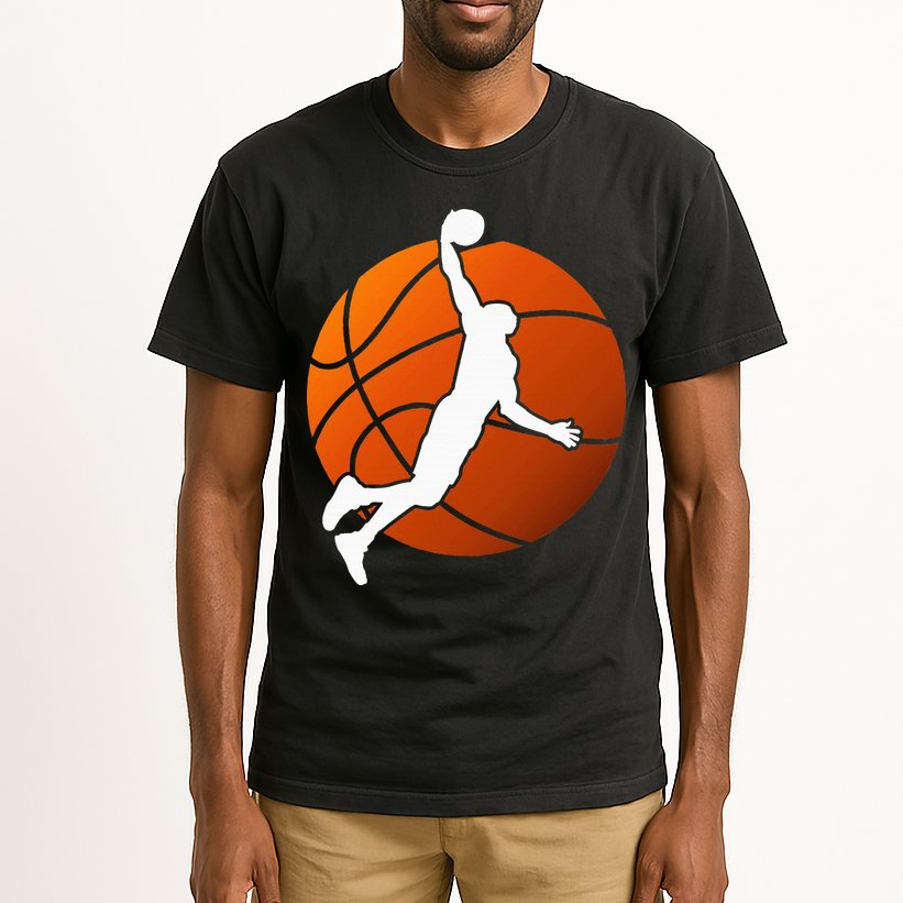 Basketball Player Basketballer Sports Graphic Tall T-Shirt