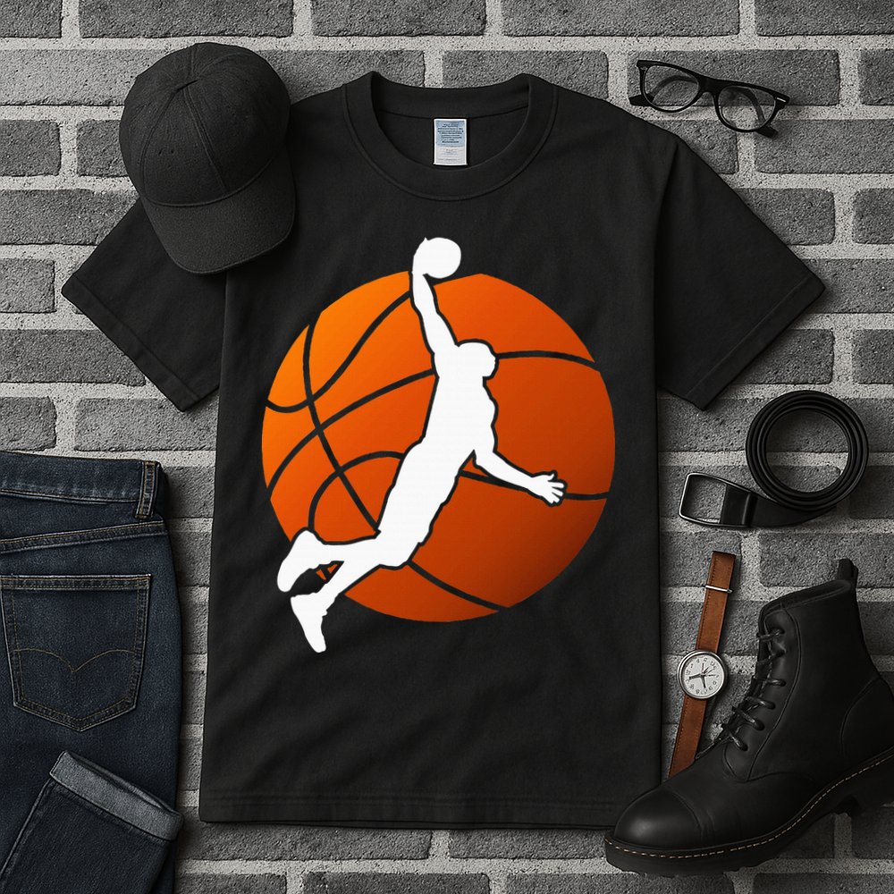 Basketball Player Basketballer Sports Graphic Tall T-Shirt