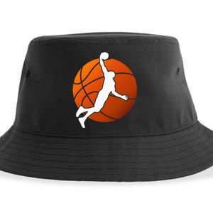 Basketball Player Basketballer Sports Graphic Sustainable Bucket Hat