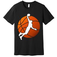 Basketball Player Basketballer Sports Graphic Premium T-Shirt