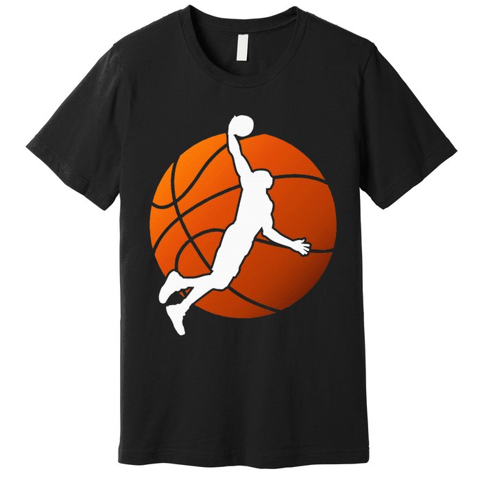 Basketball Player Basketballer Sports Graphic Premium T-Shirt