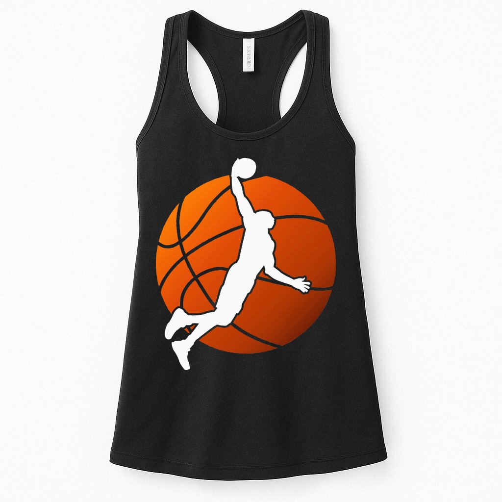 Basketball Player Basketballer Sports Graphic Womens Tank Top