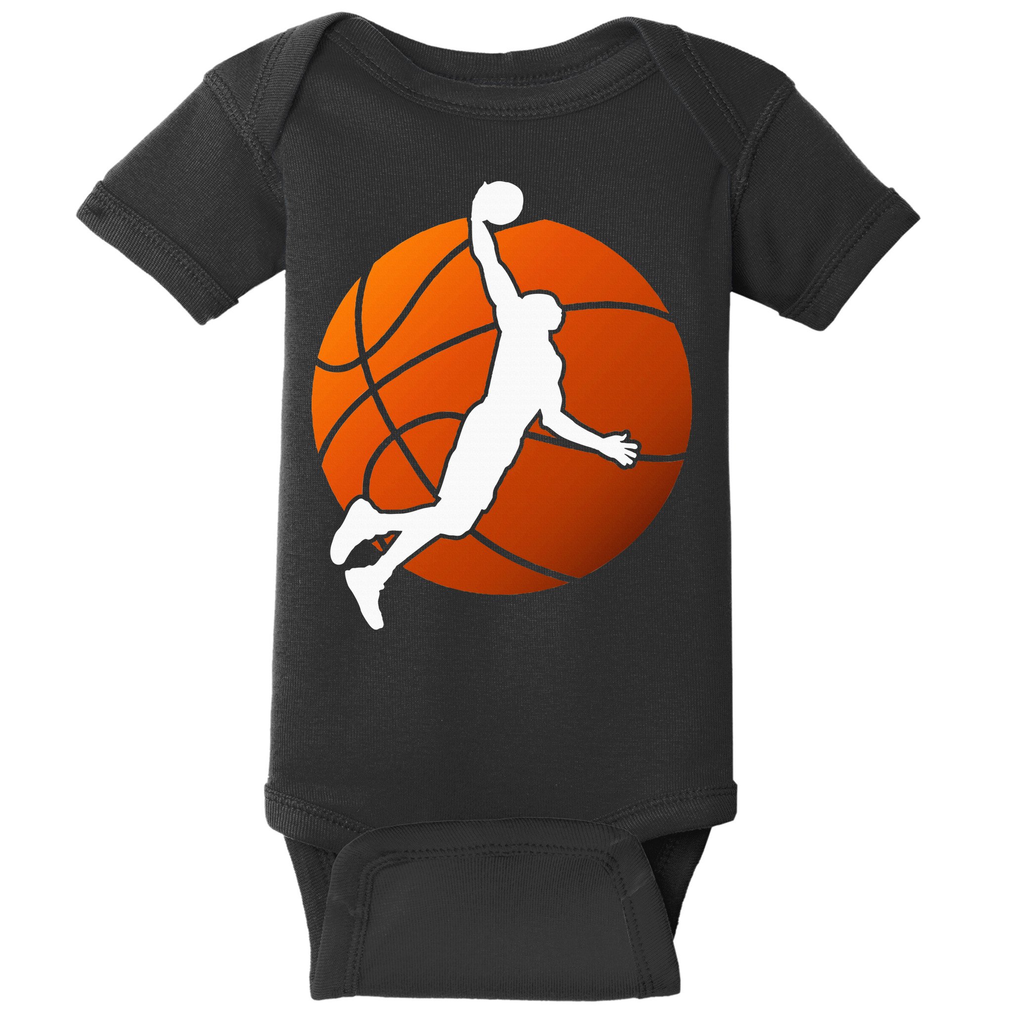 Basketball Player Basketballer Sports Graphic Baby Bodysuit