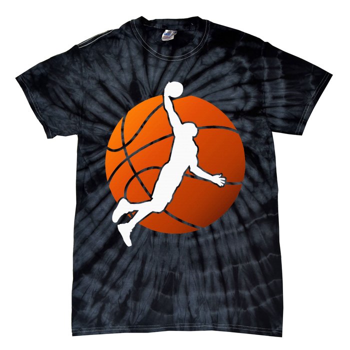 Basketball Player Basketballer Sports Graphic Tie-Dye T-Shirt