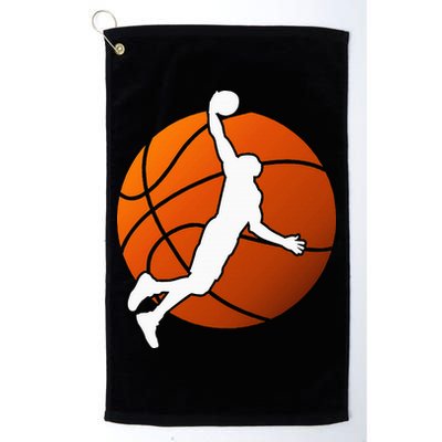 Basketball Player Basketballer Sports Graphic Golf Towel