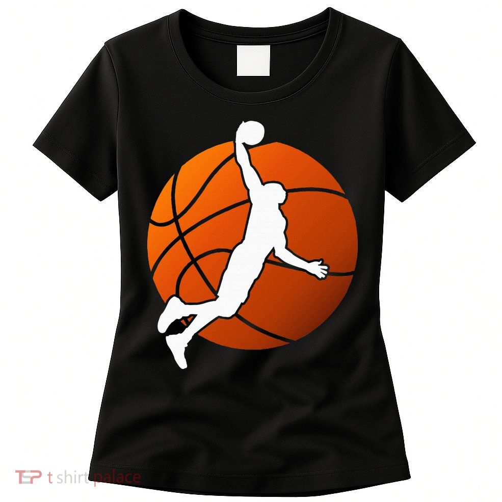 Basketball Player Basketballer Sports Graphic Womens T-Shirt