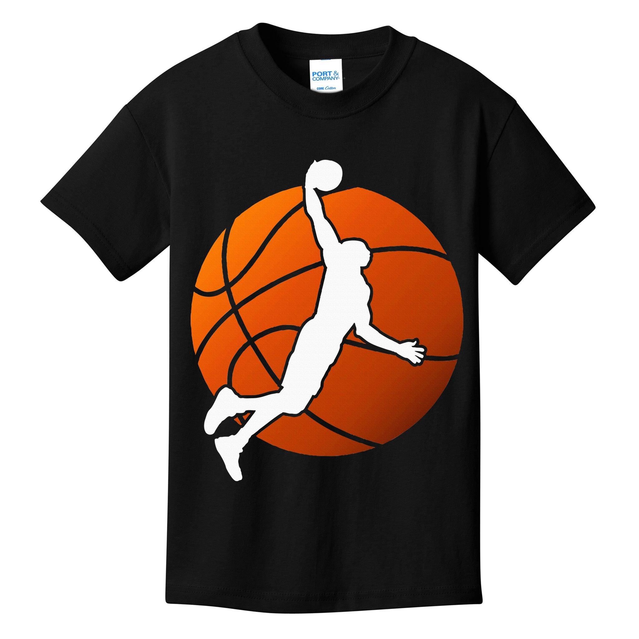 Basketball Player Basketballer Sports Graphic Kids T-Shirt