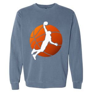 Basketball Player Basketballer Sports Graphic Garment-Dyed Sweatshirt